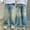 Blue-r, variant on Teen Boys Jeans pants,Fashion Wide Leg Pocket Jean Pants Boys' Fashion Teen Boys Clothes 11-12 Years