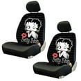 thumbnail image 4 of Yupbizauto New Betty Boop Timeless Design Front Low Back Car Seat Covers & Steering Wheel Cover Set, 4 of 4