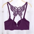 thumbnail image 3 of Npasoilc Lace Racerback Bras For Women No Underwire Sports Yoga Push Up Bra Full Coverage Bras Stretchy Comfortable Everyday Bras Seamless Bras, 3 of 4