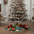 thumbnail image 4 of Bingfone Christmas Tree Skirt Mat Christmas Decoration Interior 48" -Balls, 4 of 6