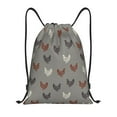 thumbnail image 1 of Saiise Rooster Pattern Sports Drawstring Backpack - String Swim Gym Bag with Wet Proof Pocket for Women&Men-Medium, 1 of 6