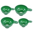 thumbnail image 1 of 4pcs Reusable Wide Mouth Seasoning Funnel Mason Jars Canning Funnels for Kitchen, 1 of 8