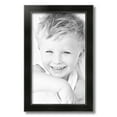 thumbnail image 2 of ArtToFrames 12" x 20" Honors Black with Silver Picture Frame, 12x20 inch Black Wood Poster Frame (WOM-5157),  Pack, 2 of 7