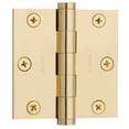 thumbnail image 4 of Baldwin 1030040I 3 x3 in. Square Mortise Hinge, Satin Brass, 4 of 7