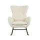 thumbnail image 2 of Silla Reclinable Top Living Mecedora Tipo Sherpa Beige, 2 of 7