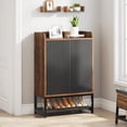 thumbnail image 4 of Shoe Cabinet with Doors, 5-Tier Shoe Storage Cabinet for Entryway Hallway, 4 of 6