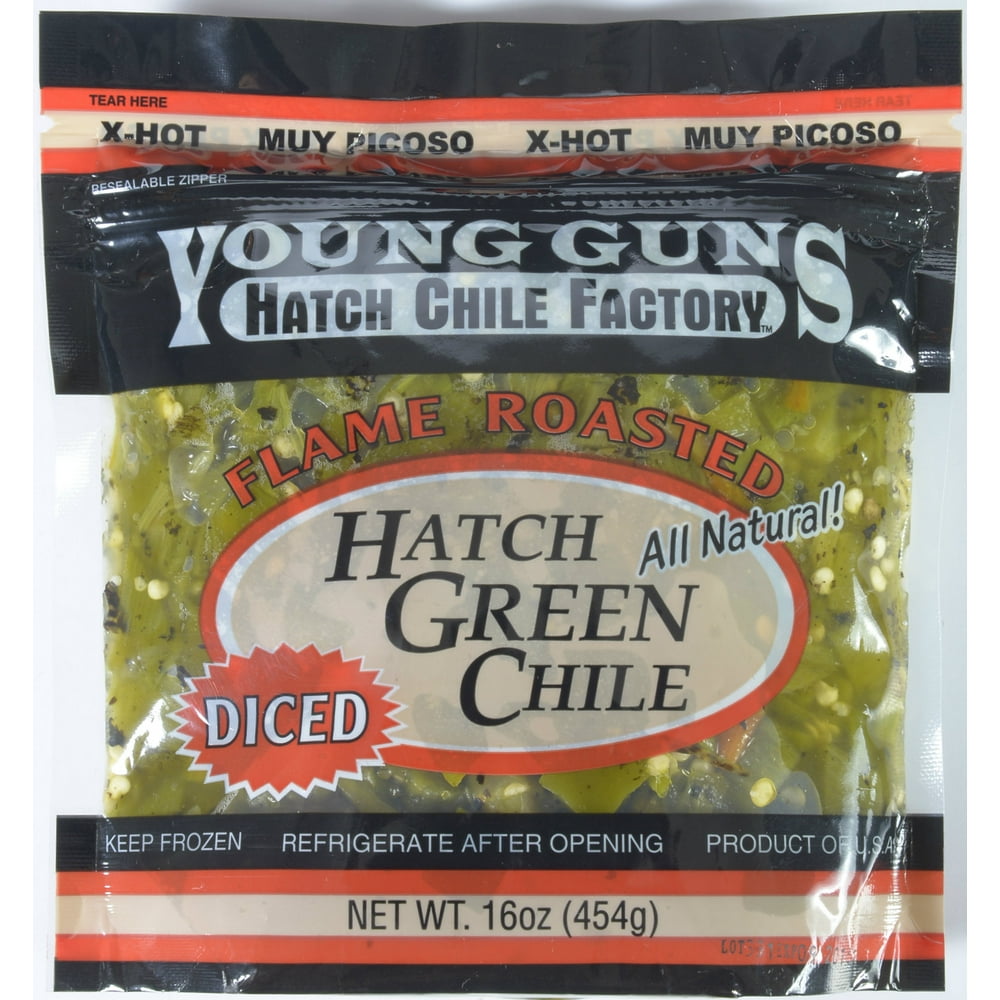 Hatch Green Chile Frozen Extra Hot