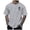 Light Gray, variant on Krdevn Men's Summer Short Sleeve Round Neck T Shirt Coconut Tree Print Trend Down Shirt Top,XL