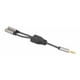 thumbnail image 2 of Adaptador de Auriculares Manhattan 356114 en Y de un Plug a 2 Salidas 3.5 mm, 2 of 7