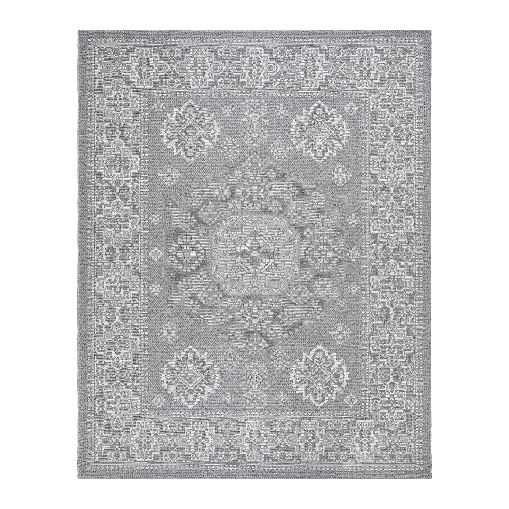 Gertmenian Ringley Gavin Traditional Oriental Gray Area Rug, 5x7