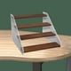 thumbnail image 4 of Organizador de Estante de Exhibición de Acrílico de Madera Sunnimix para Juguetes de Figura de Muñeca 4 Niveles, 4 of 8