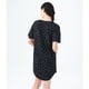 thumbnail image 2 of Vestido Camisero De Pijama Aeropostale Mujer Estrella Negro Mediano, 2 of 2