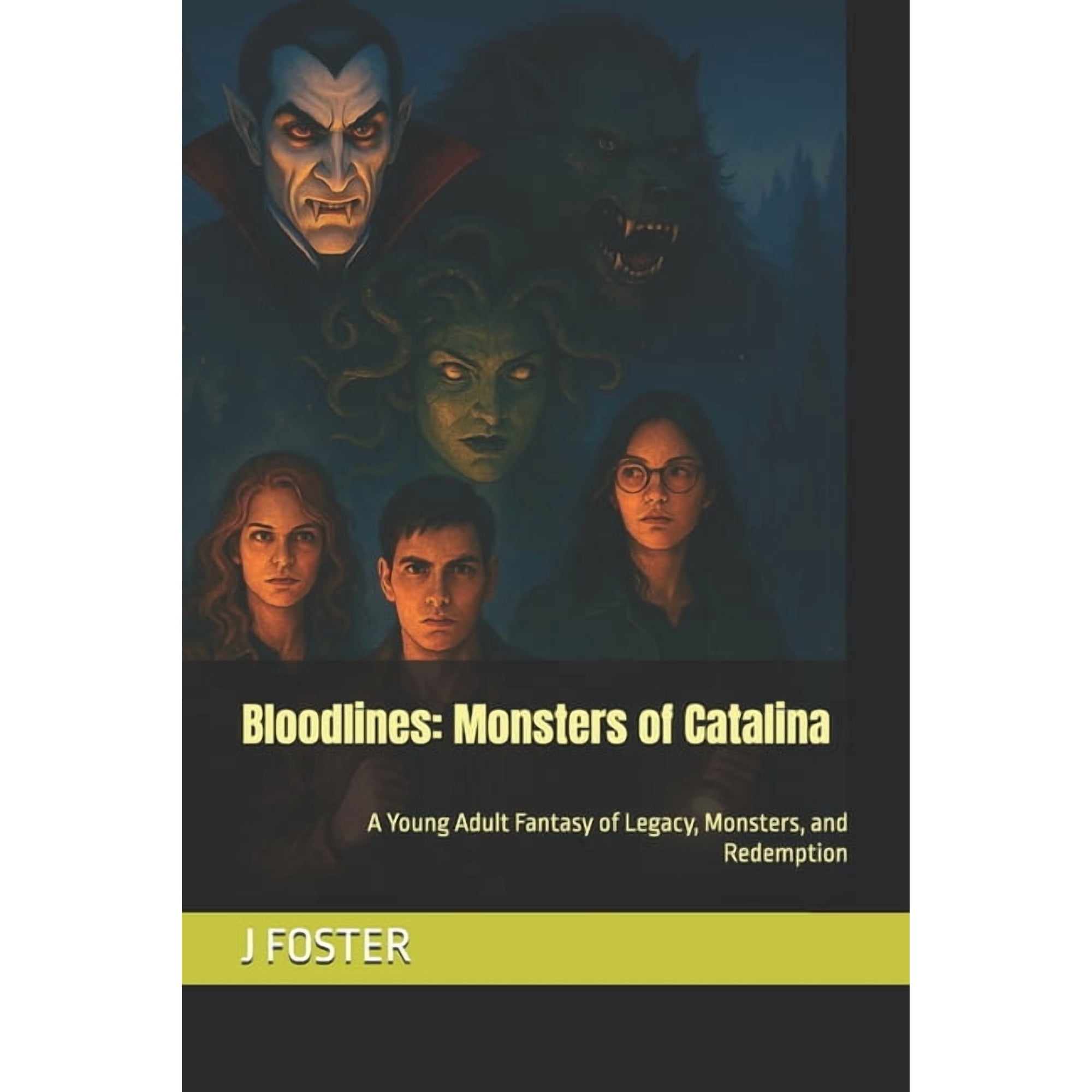 Bloodlines Bloodlines: Monsters of Catalina: A Young Adult Fantasy of Legacy, Monsters, and Redemption, Book 1, (Paperback)