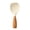 White, variant on Homelife Silicone Rice Spoon Non-Stick Food Grade with Standing Feature High Temperature Resistant Rice Spoon