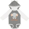 thumbnail image 3 of Inktastic Little Peanut Cute Baby Elephant Boys or Girls Long Sleeve Baby Bodysuit, 3 of 5