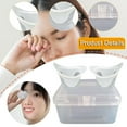 thumbnail image 6 of 2 Pieces Eye Wash Cups Eye Cleaning Cup Eye Rinse Cup Soft Silicone Eye Shaped Rim for Women Men Elderly Daily Care, 6 of 9