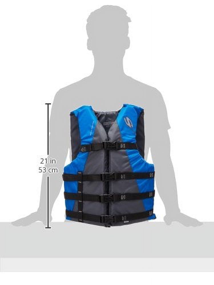 Stearns Adult Unisex Watersport Classic Series Life Vest, Blue - image 2 of 2