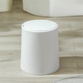 thumbnail image 5 of Push Top Bathroom Storage Bucket Garbage Can for Tight Space for Home and Office Control, 5 of 8