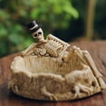 thumbnail image 2 of Border Creative Personality Ashtray Desktop Home Retro Resin Ornament Decoration Gothic Style, 2 of 6