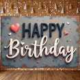 thumbnail image 3 of Rustic Design Birthday Party Banner Wooden Backdrop Sign for Birthday Party Indoor Decoration Event Celebration, 3 of 9
