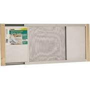 Frost King W.B. Marvin AWS1033 Window Screen, 10 in L, 19 to 33 in W, Aluminum