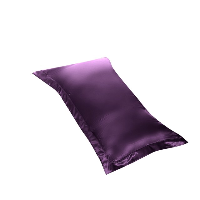 DJN Clearance Pillow Case Home Silky Satin Pillowcase For Hair And Skin Soft Pillow Cases Queen Size Set Of 2 Satin Pillow Case With Envelope Closure polyester-cotton blend F B