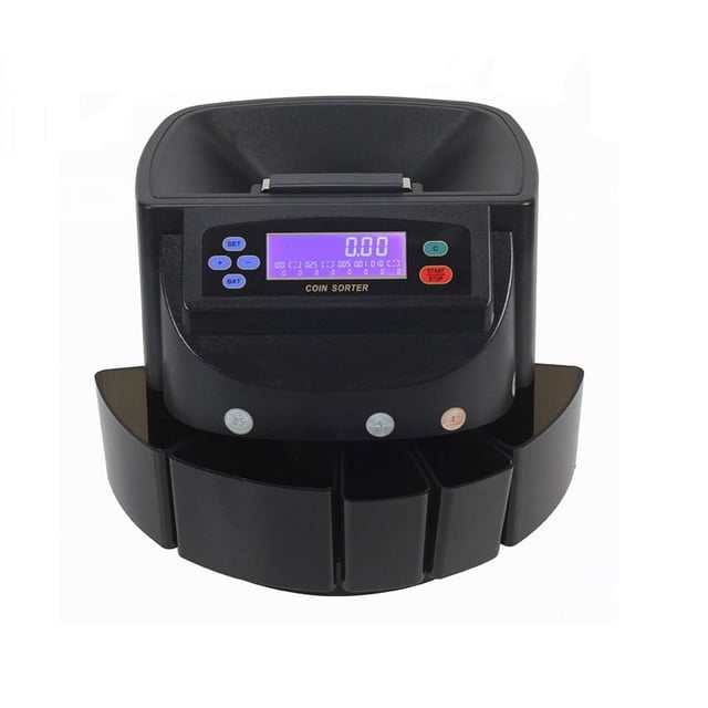XD-9005 Coin Counter, Sorter, And Wrapper Professional Coin Counter Machine Automatic Coin Sorter And Wrapper/Roller Equipment ,User Friendly