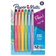 thumbnail image 1 of Paper Mate Flair Felt Tip Pens, Medium Point (0.7 mm), Assorted Colours, 12 Count, 1 of 8