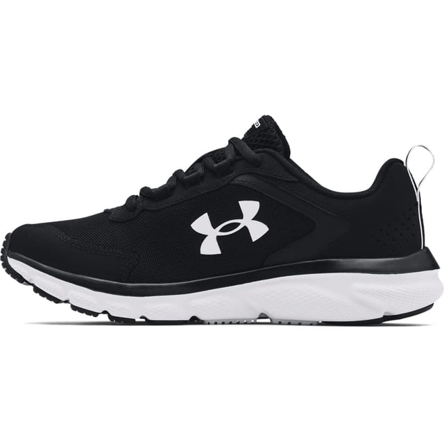 Zapatos Under Armour Charged Assert 9 para mujer, negro/blanco