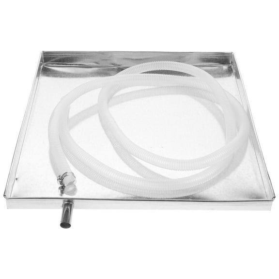 Ostracsh 1 Set Silver Stainless Steel Air Conditioner Water Catcher - Drip Tray for AC Units