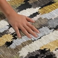thumbnail image 3 of Addison Rugs Mayfield Premium Machine Washable Transitional Stripes Black Rectangle Rug, 3' x 5', 3 of 8
