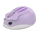 thumbnail image 1 of Souris Sans Fil 2.4GHz Forme de Hamster Mignonne Sans Bruit Portable Optique 1200DPI USB Souris Sans Fil pour PC Ordinateur Portable Notebook MacBook Cadeau pour Enfants Filles, 1 of 7