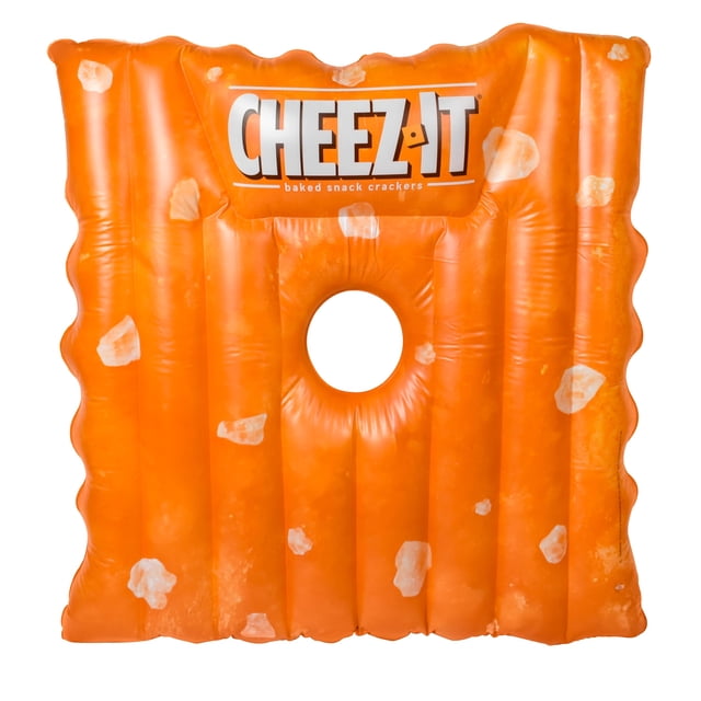 Flotador inflable para piscina Sunny Days Cheez-It extra grande