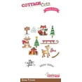 thumbnail image 2 of CottageCutz Stamp & Die Set Snow Friends, 2 of 3