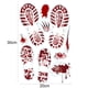 thumbnail image 3 of Calcomanía de Terror sangriento para decoración de ventana de Halloween, huellas de manos, calcomanía escalofriante para interior y exterior, pegatinas para pared y suelo, 3 of 4