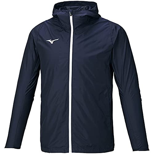Mizuno U2ME1510 Track and Field Running Wear Durable Water Repellent Windbreaker Jacket Deep Navy L Walmart