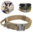 thumbnail image 2 of Military Tactical Dog Collar Durable Nylon Pet Training Collars Necklace, 2 of 4