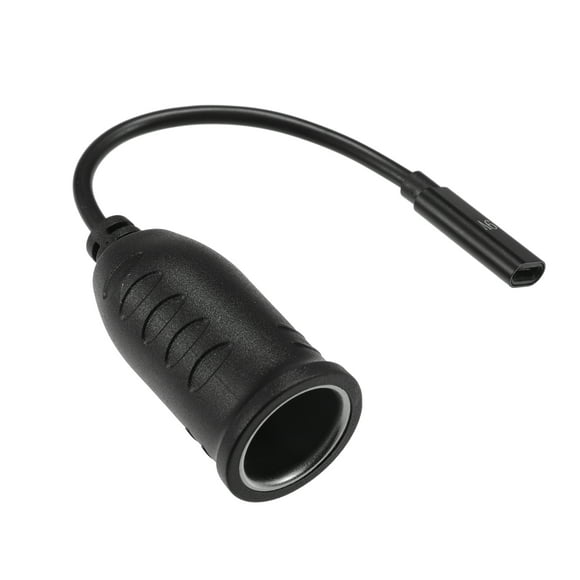 Unique Bargains 12V 0.19m Cigarette Lighter Adapter USB Type C Cigarette Lighter Converter Cable for Car RV Black
