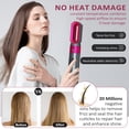 thumbnail image 3 of WANDOBAO Hair Dryer Brush Set,5 in 1 Hot Air Brush,Negative Ionic Hair Styling Tools,Gray, 3 of 7