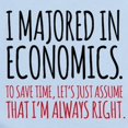 thumbnail image 2 of CafePress - Majored In Economics Body Suit - Long Sleeve Cotton Baby Bodysuit, 2 of 4