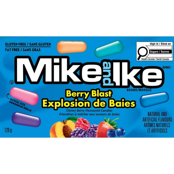 Bonbons a macher Mike and Ike Explosion de Baies Sauvage Bonbons a macher Mike and Ike Explosion de Baies