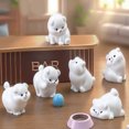 thumbnail image 2 of Minis Resin Dog Bulk Tiny Dog Set for Potted Miniature Decoration Garden Dollhouses Decoration Craft Charms Party Toy, 2 of 9