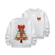 thumbnail image 4 of Cowsor Girls Sweatshirts Kids Cute Graphic Crewneck Pullover Tops Xmas Long Sleeve Holiday Shirts, 4 of 7
