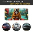 thumbnail image 5 of Kdxio Meditating French Bulldog License Plate Car Front License Plate Car Decoration Car Accessories Front Tag Plate Standard Size, 5 of 8