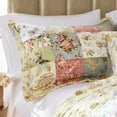thumbnail image 2 of Global Trends Carmel 100% Cotton Patchwork Quilt and Pillow Sham Set, Adult, 3-Piece King/Cal King, 2 of 5
