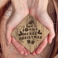thumbnail image 5 of Soul Décor Christmas Ornaments Tree Decorations, Have A Very Merry Christmas Ornament, Large 3.75" Diamond Metal Ornament, Velvet Pouch Included, 5 of 7