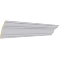 thumbnail image 4 of 3 1/2"H x 3 1/8"P x 4 3/4"F x 94 1/2"L Queenstown Traditional Crown Moulding, 4 of 14