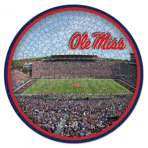 WinCraft Ole Miss Rebels Round 500-Piece Puzzle