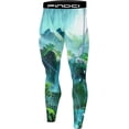 thumbnail image 4 of Men's Running Fitness Cooling Sportswear Camo Compression Short-Sleeved Shirt + Pants Sets, 4 of 6