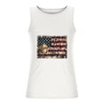 thumbnail image 4 of Cmfcve Men's Summer Oversize Tank Top Simple Versatile Patriotic Tees Sleeveless Round Neck Fitness Undershirt, 4 of 5